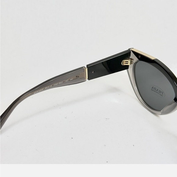 Prada Black and Gray Cat-Eye Sunglasses with Gradient Design (NIB) - Picture 7 of 9